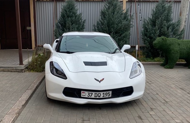 Corvette 2016 года.Cамара