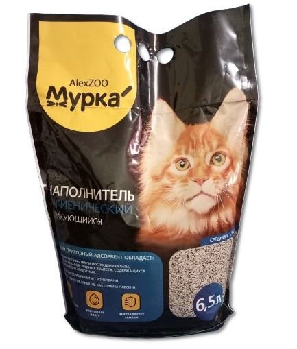 Продам наполнитель для кошачьих туалетов МУРКА AlexZOO, 6,5 л